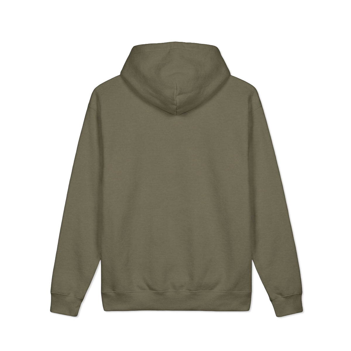 Black Cat Illustration Hoodie | Brown Pullover Sweatshirt